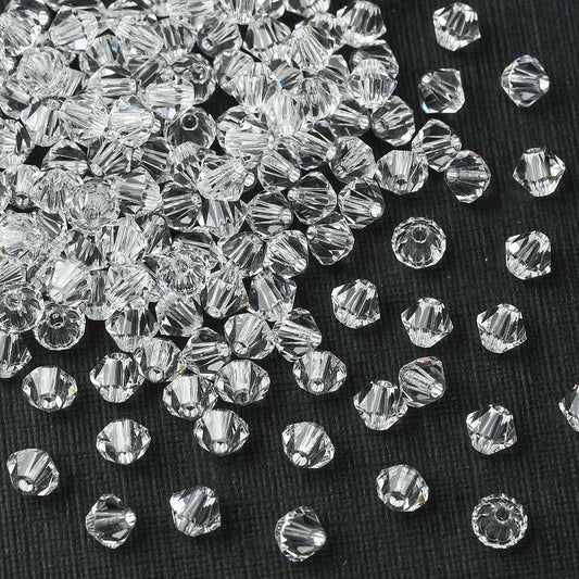 Preciosa® Crystal Beads Crystal 4mm 144pc