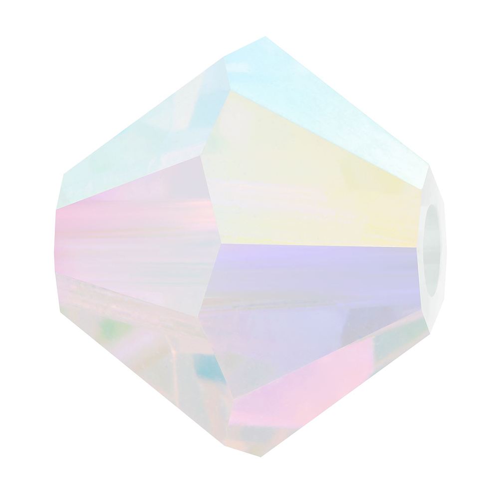 Preciosa® Crystal Beads Crystal AB 2x 6mm 144pc