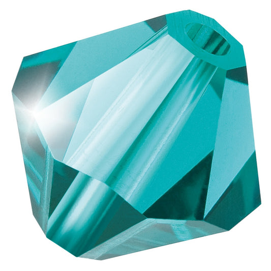 Preciosa® Crystal Beads 60230 Blue Zircon 4mm 144pc