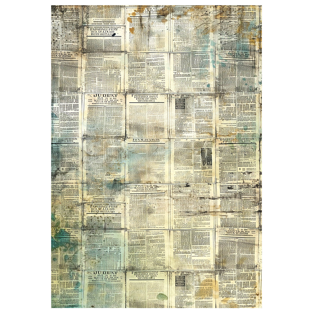 Mixed Media Rice Paper A4 Set 4/Pkg Time Capsule - Ecstasy Crafts