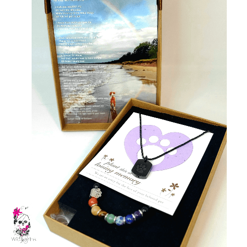 Pet Memorial Gift Box - Premium  from Crystals and Sun Signs Co - Shop now at Crystals and Sun Signs Co
