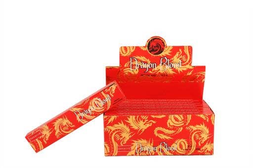 Nandita Dragon Blood Premium Masala Incense Sticks 15G - Crystals and Sun Signs