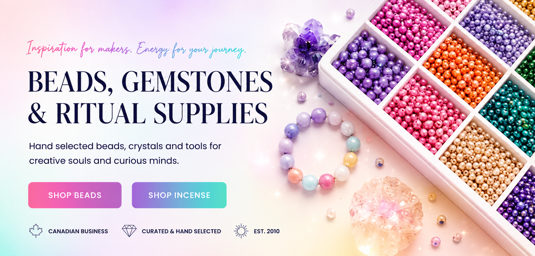 Online Bead Store for Seed Beads and jewelry making supplies