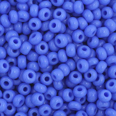 Czech Seed Bead 11/0 Opaque Blue | Alberta Bead Store