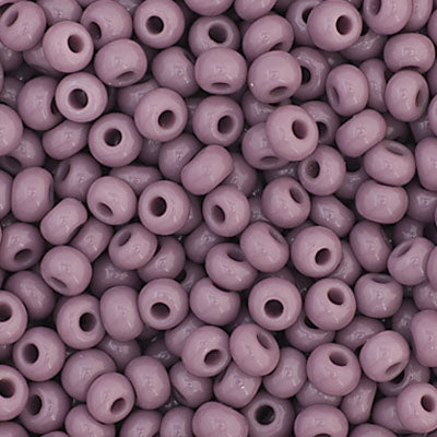 Czech Seed Bead 11/0 Opaque Mauve | Alberta Bead Store