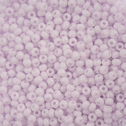 Czech Seed Bead 11/0 Opaque Natural Pink | Alberta Bead Store