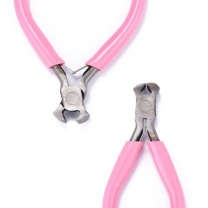 End Cutting Nippers Pink - Alberta Bead Store