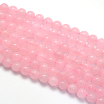 Rose Quartz Gemstone Bead | Alberta Bead Store
