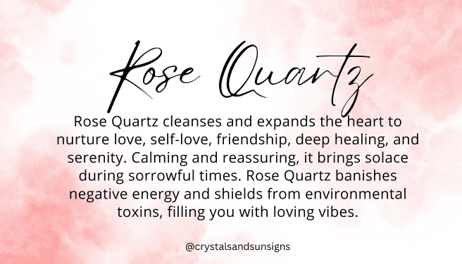 Rose Quartz Tumbled Stone 5pcs | Crystals and Sun Signs Co