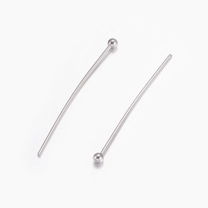 Ball Head Pin 22 Gauge 304SS 25mm 50pc
