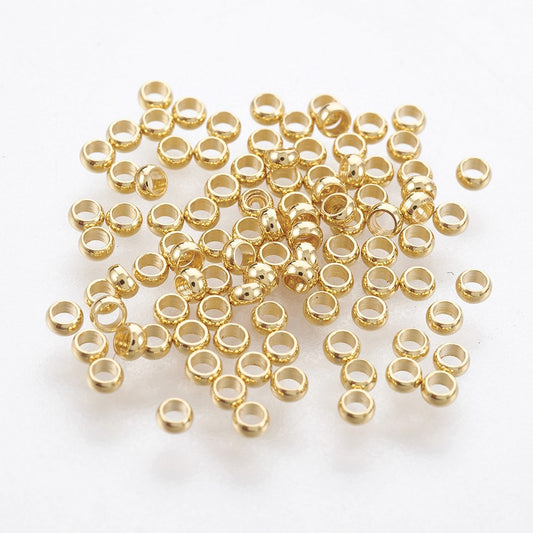 Crimp Bead 316SS 1.9mm Hole 1mm 300pc