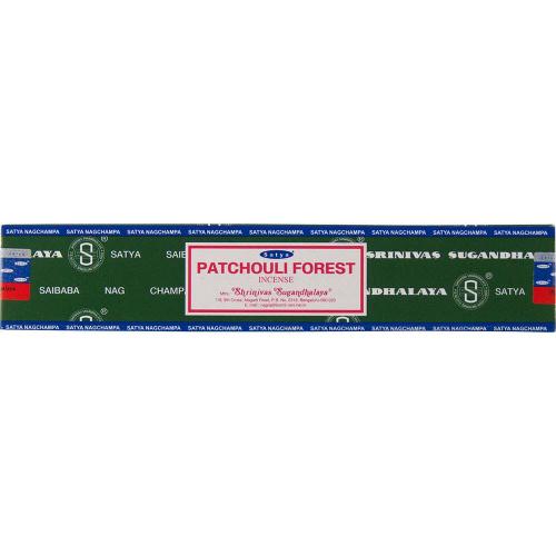 Satya Incense Patchouli Forest | Green Tree