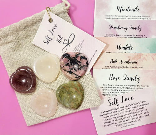 Self Love Gemstone Kit - Special Addition | Crystals and Sun Signs
