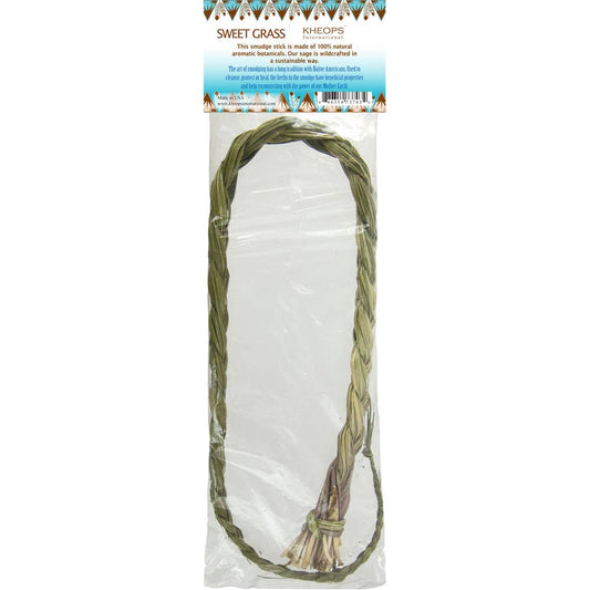 Sweet Grass Braid 18"-20" - Crystals and Sun Signs