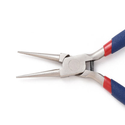Pliers Round Nose Blue Handle - Alberta Bead Store