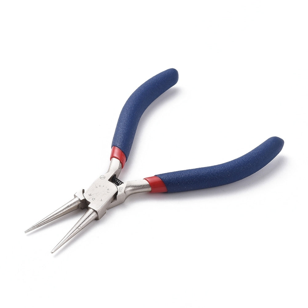 Pliers Round Nose Blue Handle - Alberta Bead Store