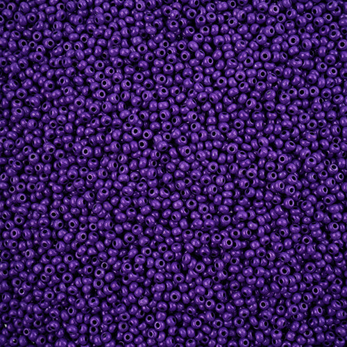 Czech Seed Bead 11/0 Terra Intensive Purple | Alberta Bead Store