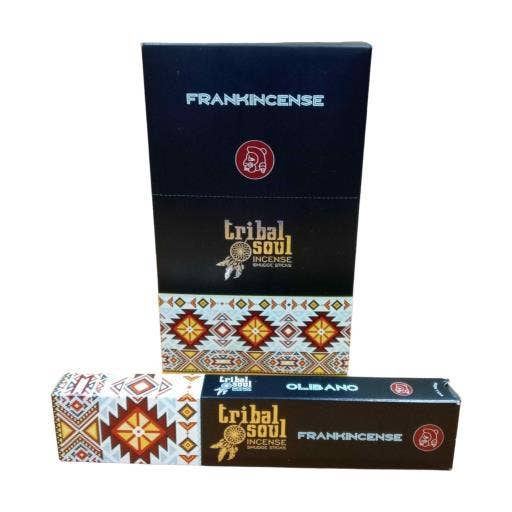 Tribal Soul Frankincense Incense Sticks 15G - Crystals and Sun Signs