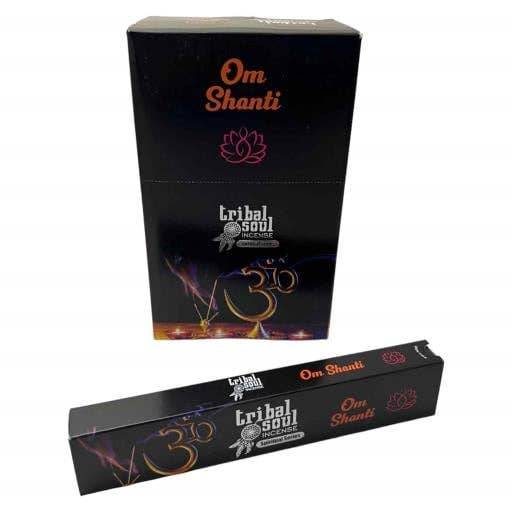 Tribal Soul Om Shanti Incense Sticks (Spiritual Series)-021 - Crystals and Sun Signs