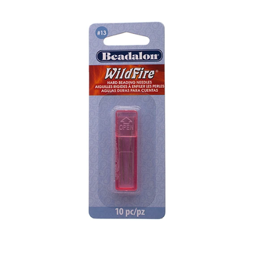 Wildfire Hard Beading Needles Size 13 10pcs