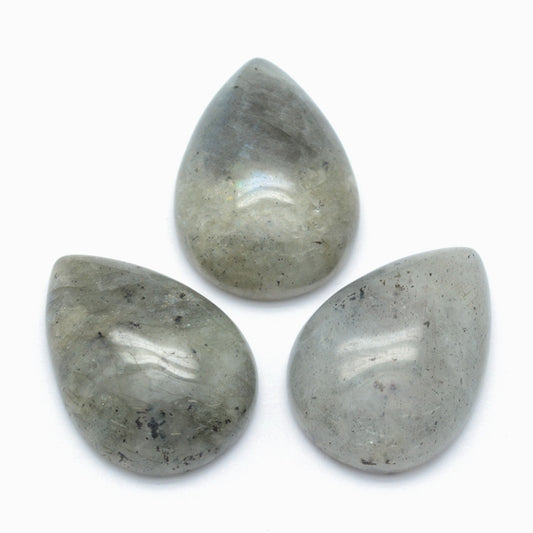 Labradorite Cabochon Teardrop 25x18mm - Alberta Bead Store