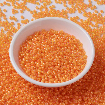 Perles de rocaille MIYUKI 8/0 C/L Orange 10g