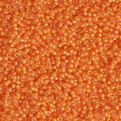 Perles de rocaille MIYUKI 8/0 C/L Orange 10g