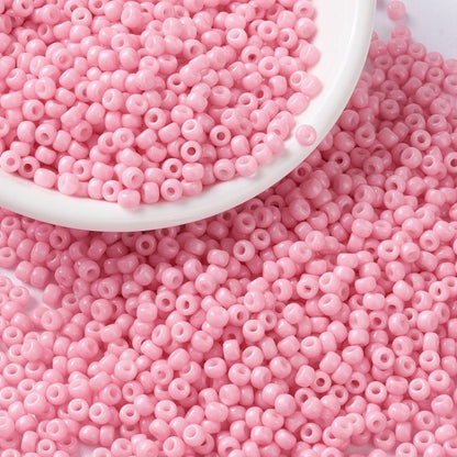 Perles de rocaille MIYUKI 8/0 Duracoat Opaque Light Carnation 10g