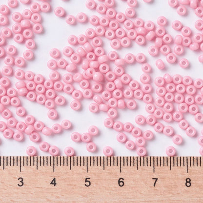 Perles de rocaille MIYUKI 8/0 Duracoat Opaque Light Carnation 10g