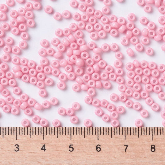 MIYUKI Seed Bead 8/0 Duracoat Opaque Light Carnation 10g