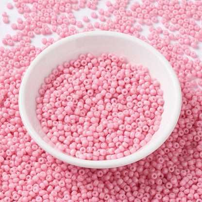 Perles de rocaille MIYUKI 8/0 Duracoat Opaque Light Carnation 10g