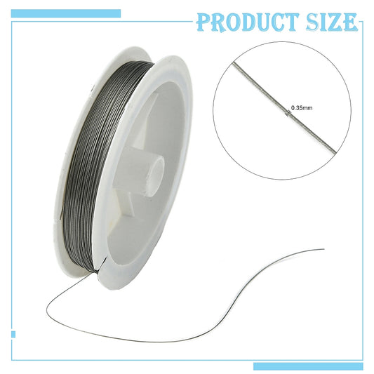 Tiger Tail Wire Nylon Coated 70m - Crystals and Sun Signs