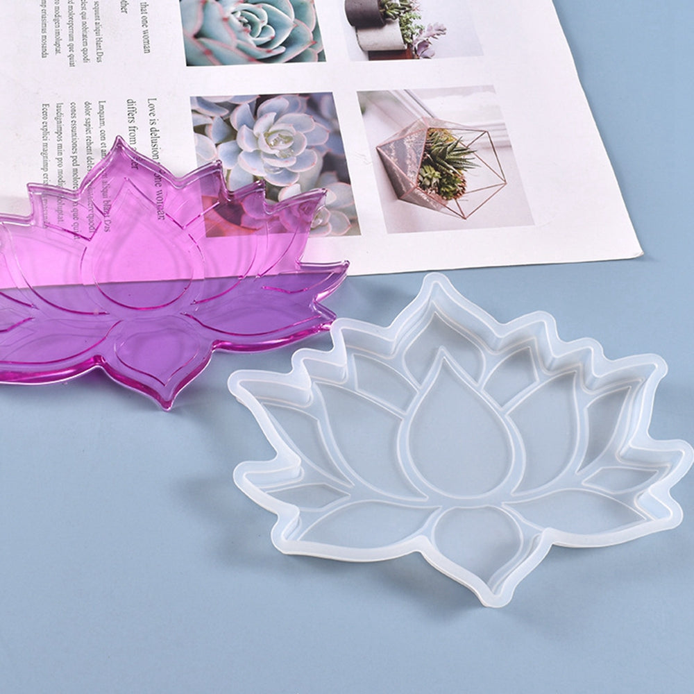 Lotus Flower Silicone Mold - Alberta Bead Store
