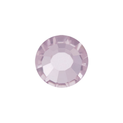 Preciosa® Crystal Hotfix Flatback Stones Round Pale Lilac SS8 144pc