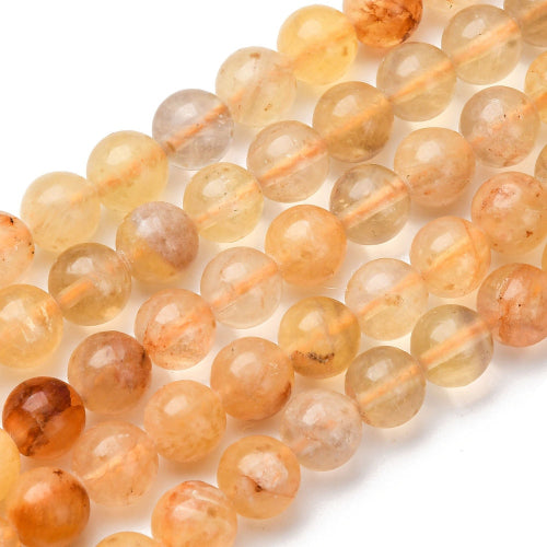 Yellow Fluorite Gemstone Bead - Alberta Bead Store