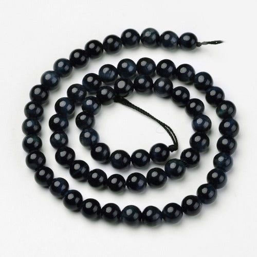 Blue Tiger Eye Gemstone Beads | Alberta Bead Store