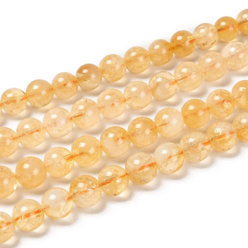 Citrine Gemstone Beads - All Sizes - Witches Ink LTD - O/A Crystals and Sun Signs