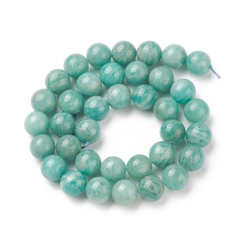 Natural Amazonite Beads - All Sizes - Premium Beads from Crystals and Sun Signs Co - Shop now at Witches Ink LTD