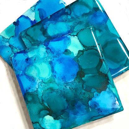 Alcohol Ink - Brilliant Blues Hues