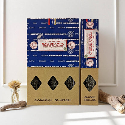 Satya Nag Champa Smudge Incense 25g - Crystals and Sun Signs