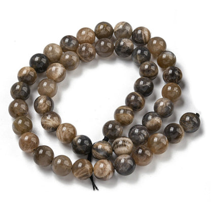 black moonstone gemstone bead | Bead shop Red Deer