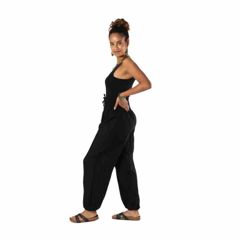 Basic Black Bali Pants - Premium Bali Pants from Crystals and Sun Signs Co - Shop now at Witches Ink LTD