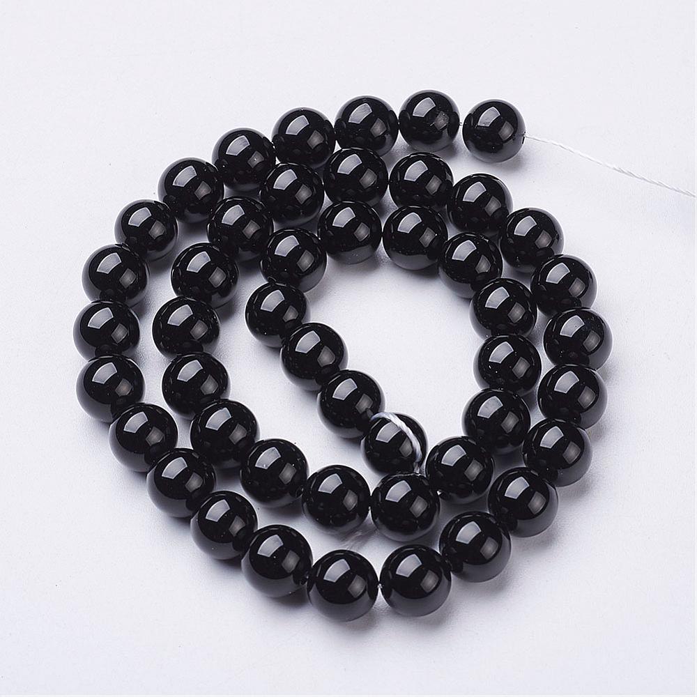 Black Onyx Gemstone Bead | Alberta Bead Store