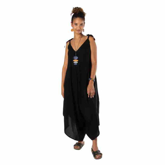 Basic Black Romper - Premium clothing from Crystals and Sun Signs Co - Shop now at Witches Ink LTD