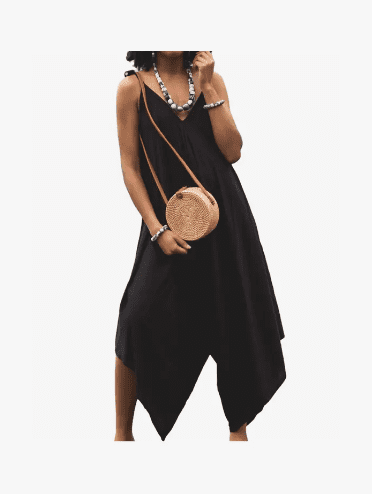 Basic Black Romper - Premium clothing from Crystals and Sun Signs Co - Shop now at Witches Ink LTD