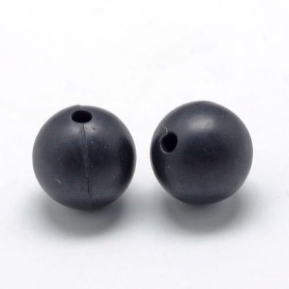 Silicone Bead Round 12MM Collection | Alberta Bead Store