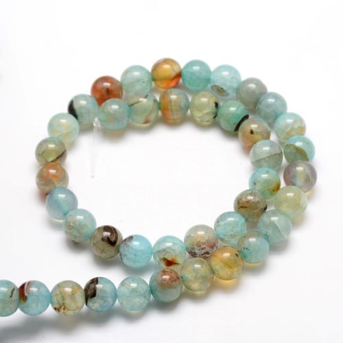 Blue Agate Gemstone Beads | Alberta Bead Store