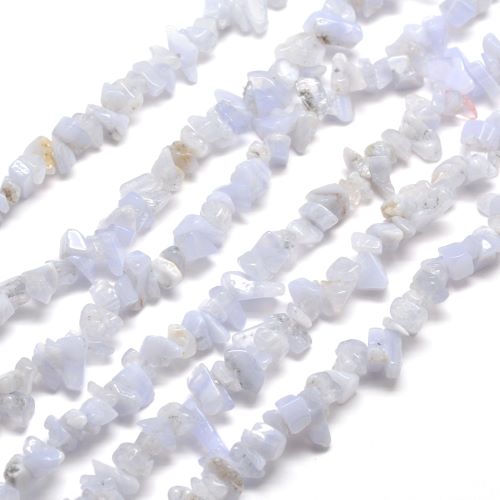 Blue Lace Agate Gemstone Chip Beads | Alberta Bead Store