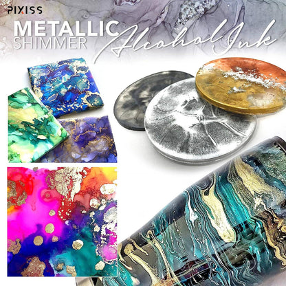 Metallic Alcohol Inks