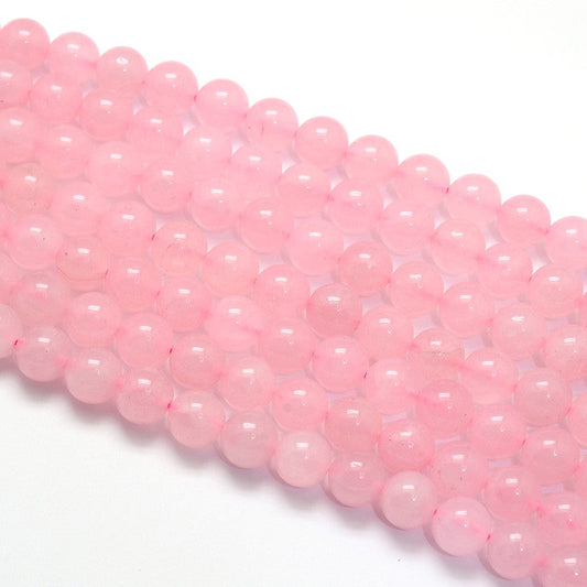Rose Quartz Gemstone Bead | Alberta Bead Store